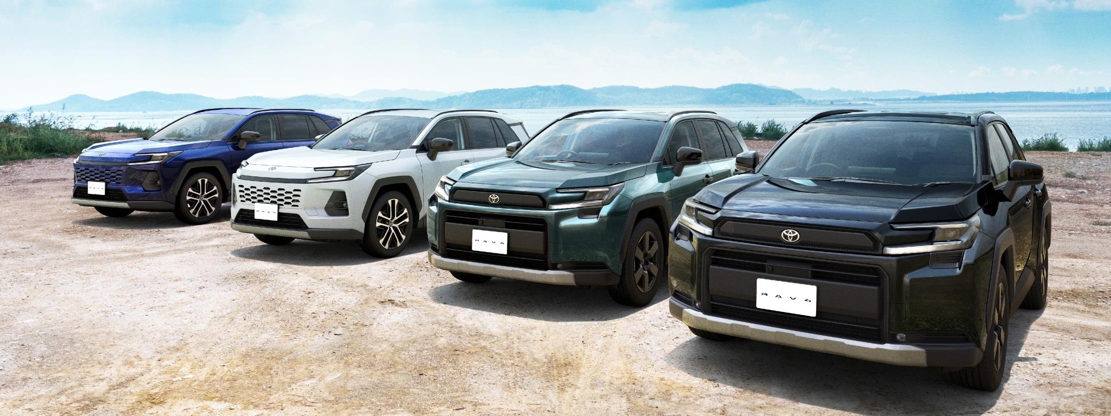 （左奥）：Z（ハイブリッド）